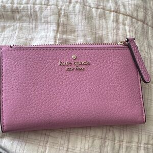 Kate Spade Lavender Leather Wallet